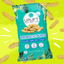 Prebiotic and Probiotic Psychobiotic Puffs with fiber supplement snack food for gut and digestive health