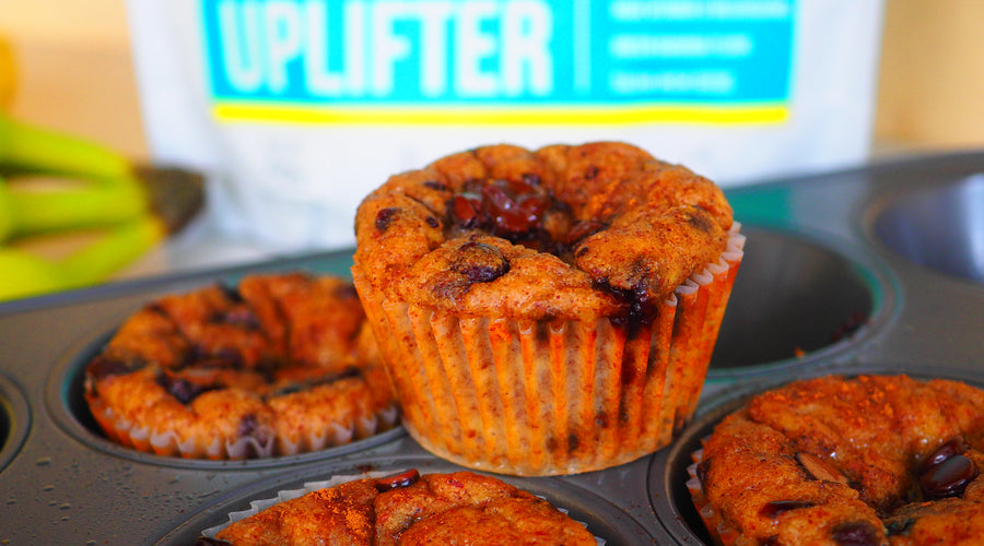 Prebiotic Fiber Banana Muffins