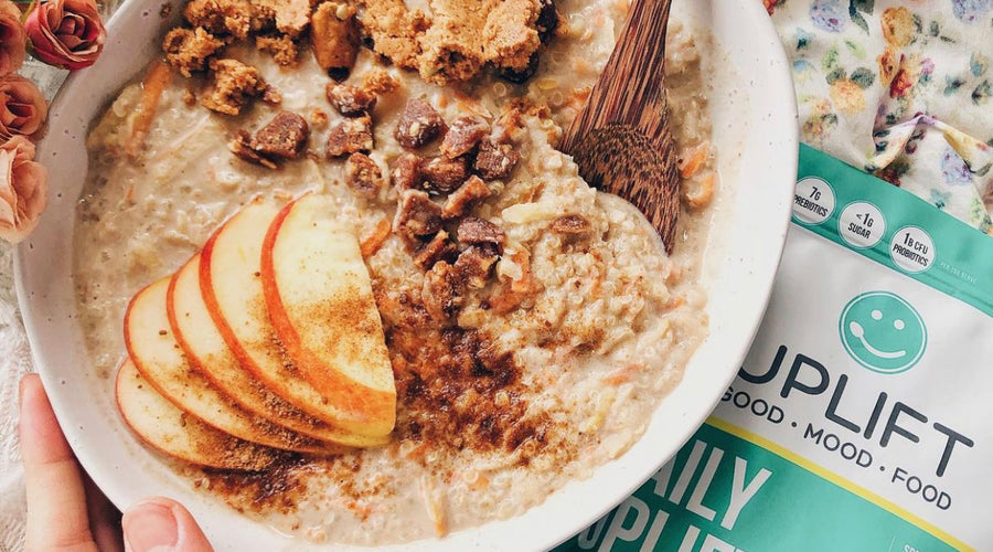 Prebiotic Fiber Chai Carrot Apple Porridge