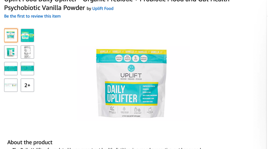 AMAZON Launch: Uplift Food Daily Uplifter is Available on Amazon Prime!