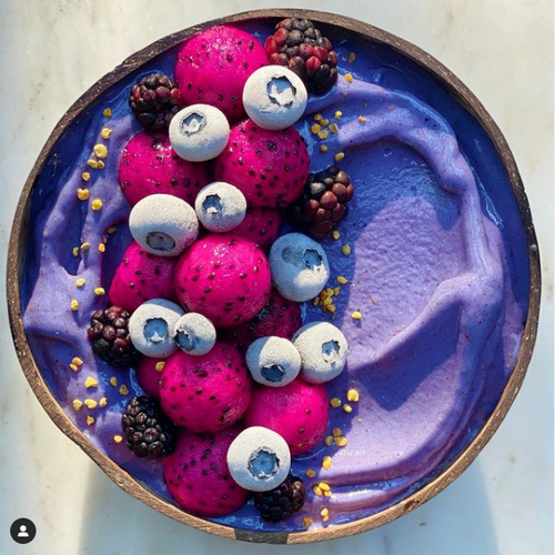 Prebiotic Fiber Goji Açaí Smoothie Bowl