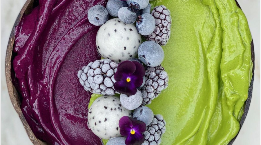Prebiotic Fiber Beauty Matcha Smoothie Bowl