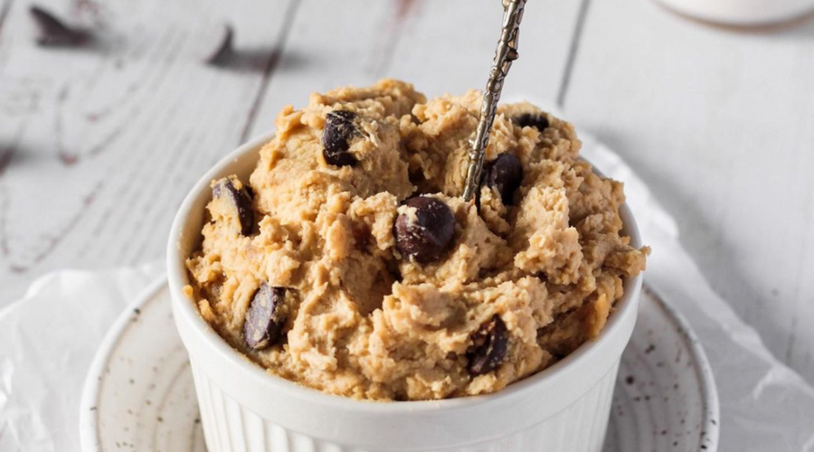 Prebiotic Fiber Chickpea Chocolate Cookie Dough