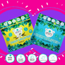 Prebiotic and Probiotic Fiber Powder for Digestive Gut Health Front of Packaging Vanilla and Unflavored Multi Pack Supplement Nutrition Facts. Keto, Plant Based, Mood Supportive, fiber.
