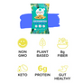 Uplift food daily uplifter prebiotic supplement gut health psychobiotic prebiotic fiber gut happy cookies good mood food