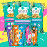 Prebiotic and Probiotic Psychobiotic Fiber Supplement Snacks for gut and digestive health